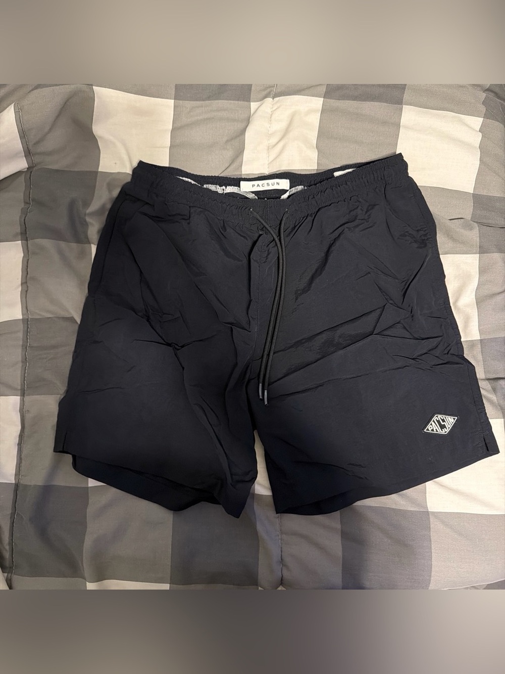 PacSun Men's Black Swim trunks